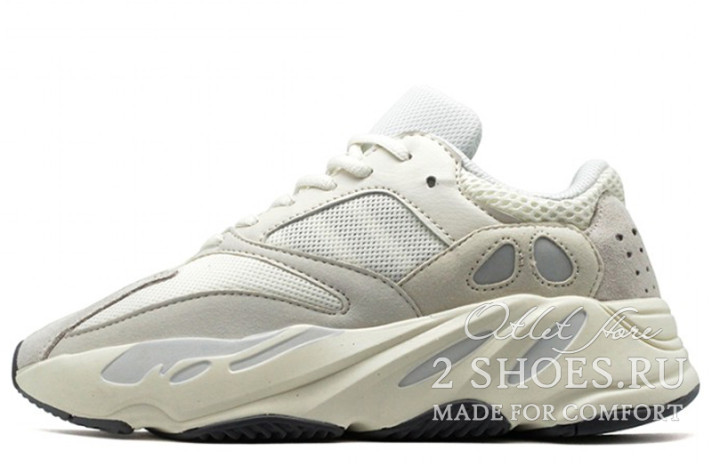 Кроссовки Adidas Yeezy 700 Wave Runner Salt White EG7596 белые