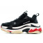 Кроссовки женские Balenciaga Triple S Black White FW17BALN35