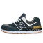 Кроссовки мужские New Balance 574 Obsidian blue Grey White