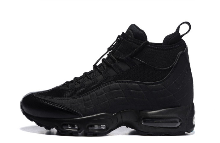 Кроссовки Nike Air Max 95 Sneakerboot Black Murdered-Out 806809-001 черные