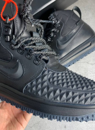 Кроссовки Nike Lunar Force 1 DUCKBOOT 17 Black Anthracite живое фото 3