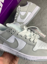 Кроссовки Nike Dunk SB Low Grey Fog живое фото 3