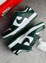 Кроссовки Nike Dunk SB Low Team Green живое фото 1