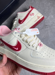 Кроссовки Nike Air Force 1 Low Valentine's Day 2023 живое фото 3